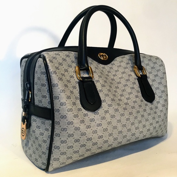 Gucci Handbags - 90’s Gucci Micro GG Leather Handbag